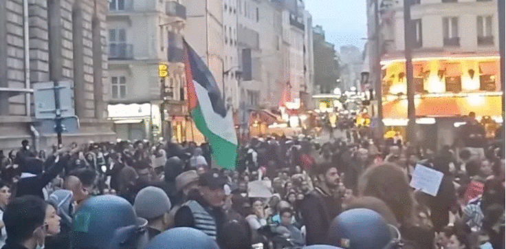 فرنسا: خطايا مالية ب 132 أورو ضد تونسيين تظاهروا دعما لغزة
